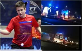 Fiul adjunctului Poliţiei Olt a murit într-un accident cumplit. Marius avea 19 ani şi era campion naţional la tenis