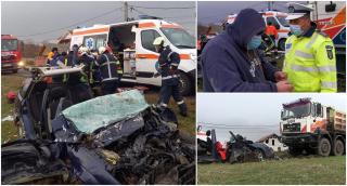 Grav accident rutier la Muntenii de Sus, în Vaslui