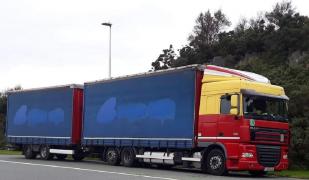 Şofer român de TIR