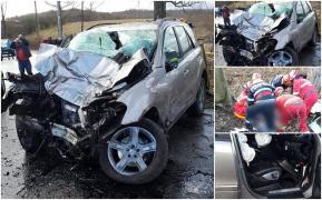 Copil mort, după ce s-a suit la volanul unui Mercedes ML