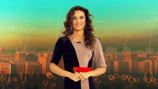 Prezentatoarea Horoscopului, Rosse, în platoul Observator