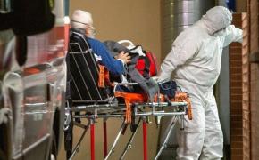 Pacient suspect de coronavirus, transportat la spital