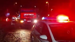 Poliție și pompieri SMURD în misiune