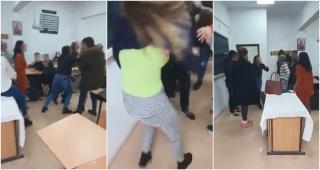 Cele două eleve s-au luat la bătaie în sala de clasă, la Liceul Borșa din Maramureş