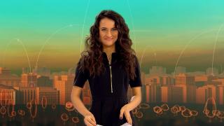 Prezentatoarea Horoscopului, Rosse, în platoul Observator