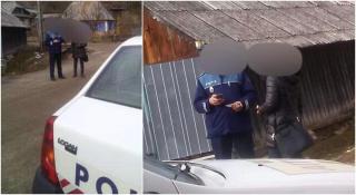 O femeie întoarsă ieri din Italia a fost imobilizată de localnici şi poliţişti în centrul localităţii Stoiceni