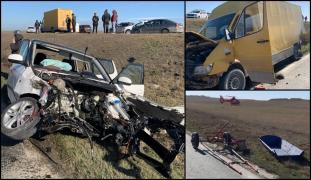 Un grav accident rutier s-a produs la ieșirea din Medgidia spre Valea Dacilor