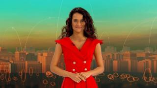 Prezentatoarea Horoscopului, Rosse, în platoul Observator