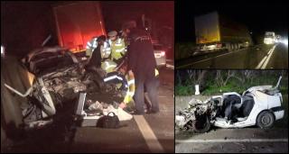Patru tineri au murit într-un accident cumplit în Olt
