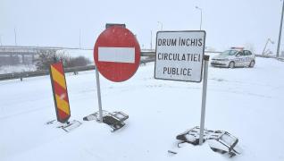 Autostrada A2 și mai multe drumuri din sud-estul țării, în continuare închise