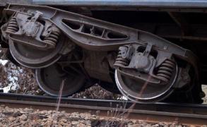 Trenul de marfă a deraiat la Feteşti