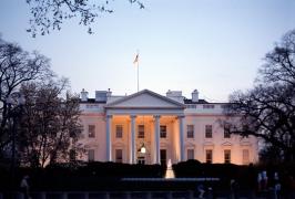 Intrarea principală în Casa Albă