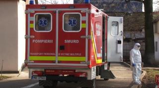 Ambulanță pentru cazuri de coronavirus