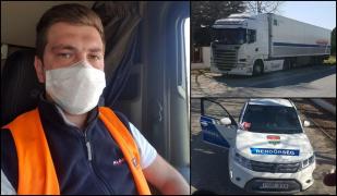 Cătălin Iftimia este angajat ca șofer de TIR la o firmă din Milano
