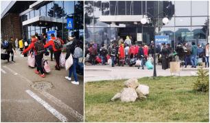 Românii se întorc în țară, iar alții pleacă. Peste 100 de români au plecat la muncă, în Germania