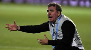 Gică Hagi, în timpul unui meci