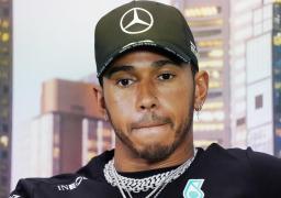 Lewis Hamilton, în timpul unui interviu