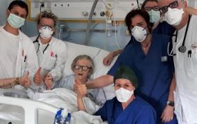 Clara este cel mai vârstnic pacient din Italia care a învins boala