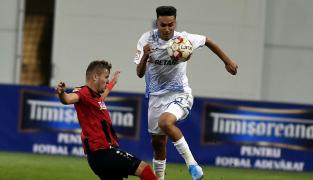 Ștefam Baiaram, în timpul unui meci din Cupa României