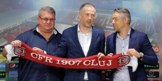 Edi Iordănescu, alături de Iuliu Mureșan