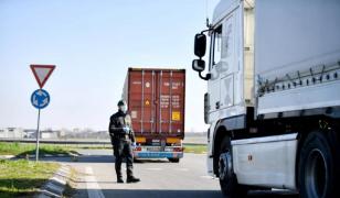 Șofer român de TIR