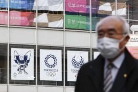 Jocurile Olimpice, bărbat cu mască de protecție