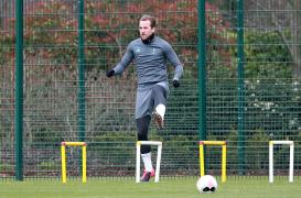 Harry Kane, la antrenament