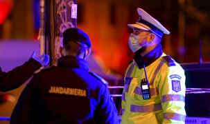 Jandarm cu coronavirus în București