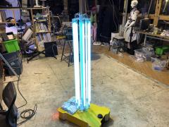 Prototipul robotului de dezinfecție