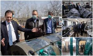 Primele izolete produse în România au fost livrate. 100 de izolete vor ajunge în sistemul medical național