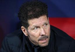 Diego Simeone, în timpul unui meci
