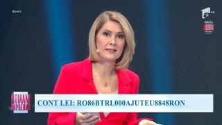 Alessandra Stoicescu la teledonul Români Împreună