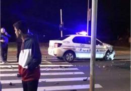 Accidentul, produs într-o intersecţie din centrul oraşului Haţeg