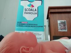 Curs online de puericultură, transmis live de ASSMB