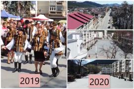 Câmpulung Moldovenesc, așa cum nu a mai fost văzut niciodată de Paște - VIDEO