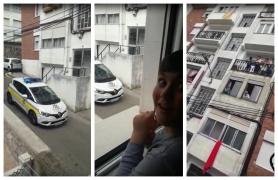 Poliția Locală din Spania i-a făcut o surpriză unui copil român, de ziua lui - VIDEO