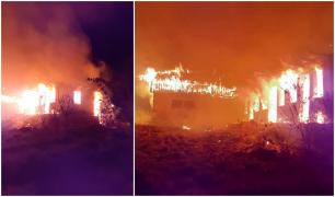 O femeie a pierit în flăcări, la Piatra-Neamț, într-un incendiu provocat de o lumânare