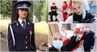 Ramona Elena Țoapă a absolvit Școala de Poliție anul trecut și a fost angajată la Secția 25 București