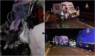 Șofer român în Italia