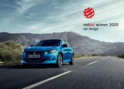 Red Dot Award 2020: Noile PEUGEOT 208 și 2008 recompensate pentru designul lor