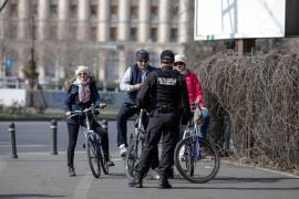 Bucureșteni ieșiți la plimbare cu bicicletele