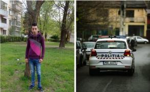 Claudiu a căzut secerat după ce a încercat să fugă polițiști, la Hunedoara