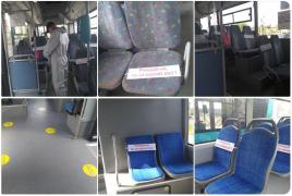 Îndemnuri la distanțare, în transportul public din Galați
