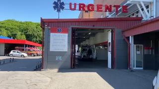 Intrare la un spital de urgenţă