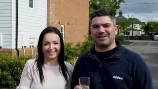 Anthony Canty şi soţia sa vorbesc despre premiul câştigat la Loto