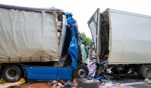 Șofer român de TIR