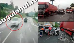 Accident grav pe Calea Timișoarei, în Reșița