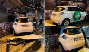 Accident cu mașină Bolt