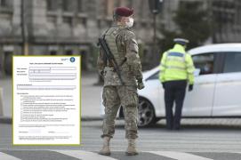 Declarația pe proprie răspundere a fost actualizată, în acord cu Ordonanța Militară 10