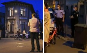 Moment muzical inițiat în cartierul Armenesc, oprit subit de polițiști